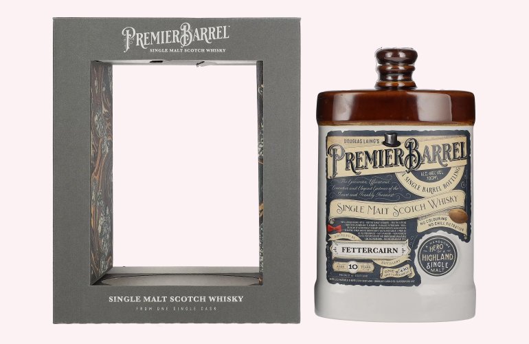 Douglas Laing PREMIER BARREL Fettercairn 10 Years FATHER'S DAY 46% Vol. 0,7l in Geschenkbox