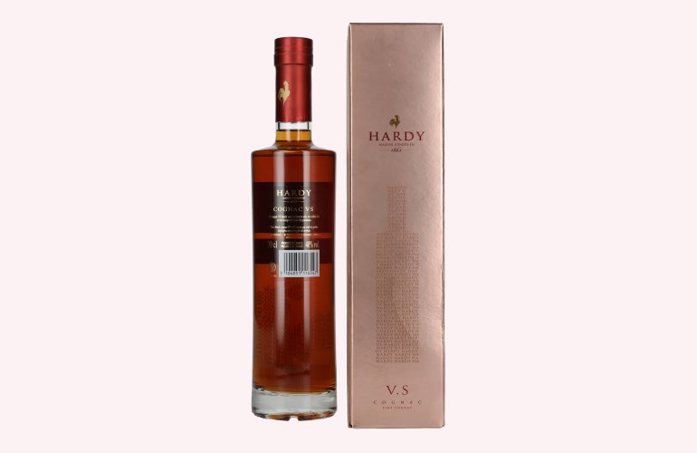 Hardy V.S Fine Cognac 40% Vol. 0,7l in geschenkverpakking