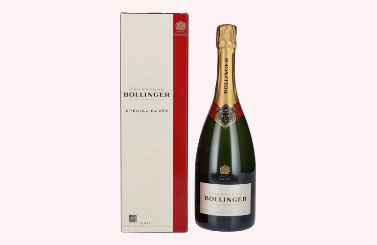 Bollinger Champagne SPECIAL CUVÉE Brut 12% Vol. 0,75l in Giftbox