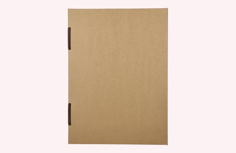 Präsentkarton Natur Weihnachtshirsch 3er 36 cm