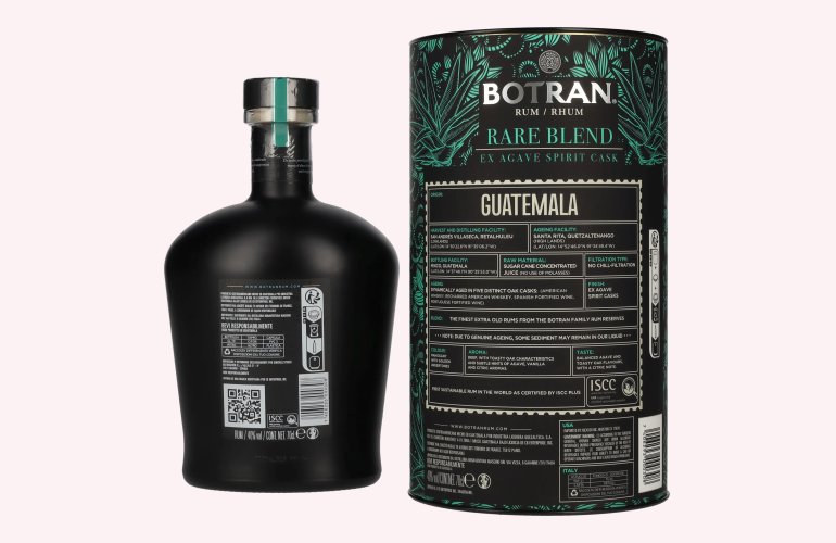 Botran Rhum Guatemala RARE BLEND Ex Agave Spirit Cask 40% Vol. 0,7l in Giftbox