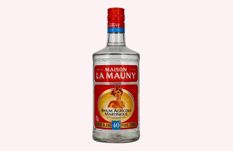 La Mauny Rhum Blanc Agricole 40% Vol. 0,7l