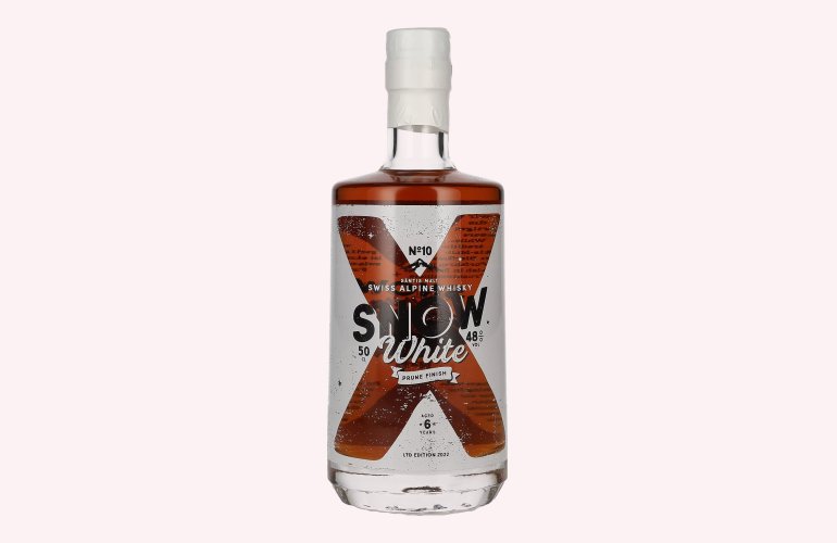 Säntis Malt SNOW WHITE Swiss Alpine Whisky № 10 48% Vol. 0,5l