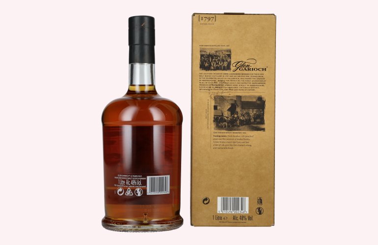 Glen Garioch 12 Years Old Highland Single Malt Scotch Whisky 48% Vol. 1l in Geschenkbox