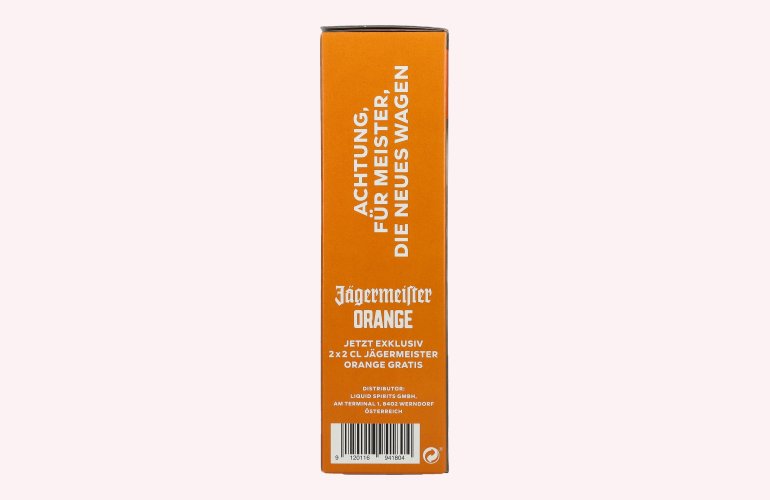 Jägermeister On Pack 34,9% Vol. 0,7l mit 2 Jägermeister Orange 0,02l
