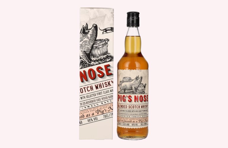 Pig's Nose Blended Scotch Whisky 40% Vol. 0,7l in Geschenkbox