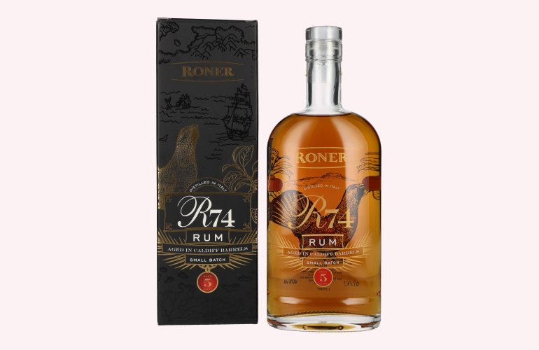 R74 Small Batch Rum 40% Vol. 0,7l in Giftbox