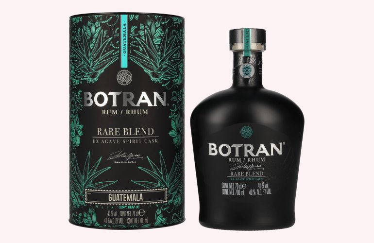 Botran Rhum Guatemala RARE BLEND Ex Agave Spirit Cask 40% Vol. 0,7l in Giftbox