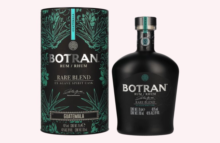 Botran Rhum Guatemala RARE BLEND Ex Agave Spirit Cask 40% Vol. 0,7l in Geschenkbox