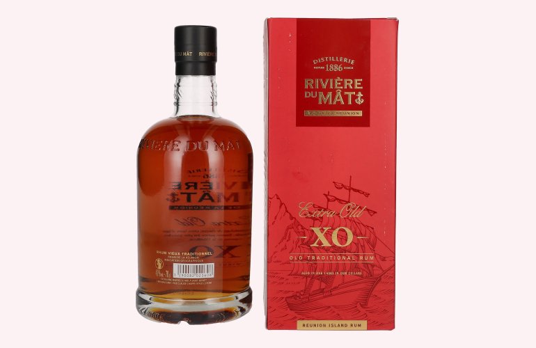 Rivière Du Mat Rhum Vieux Traditionnel XO 42% Vol. 0,7l in Giftbox