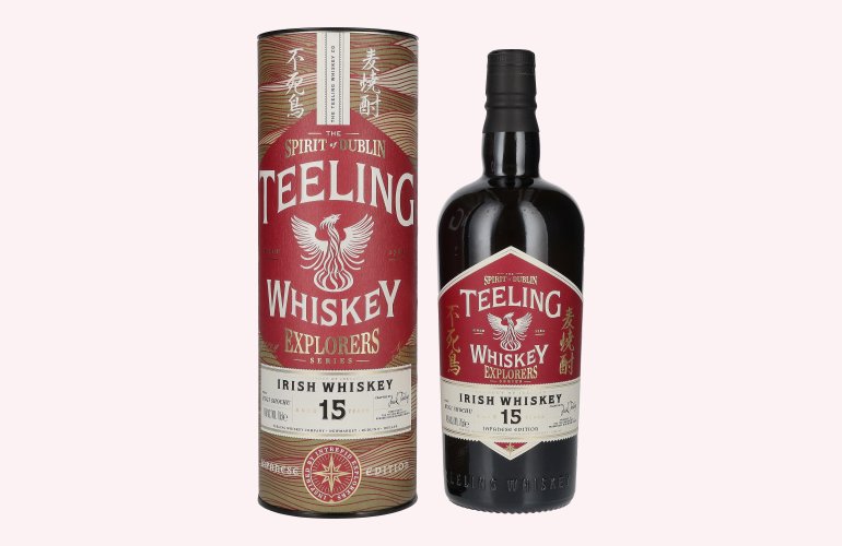 Teeling Whiskey 15 Years Old EXPLORERS SERIES Irish Whiskey Japanese Edition 46% Vol. 0,7l in Giftbox