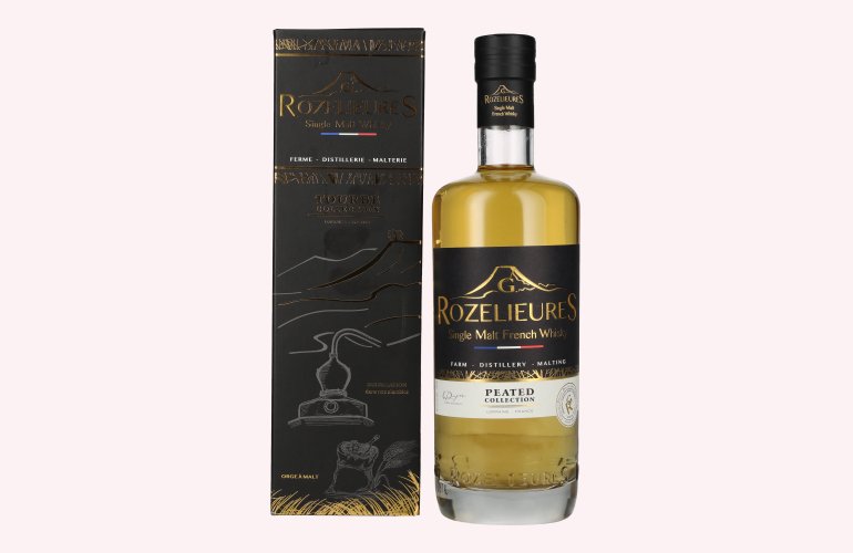 G. Rozelieures TOURBÉ (PEATED) COLLECTION Single Malt Whisky 46% Vol. 0,7l in Giftbox