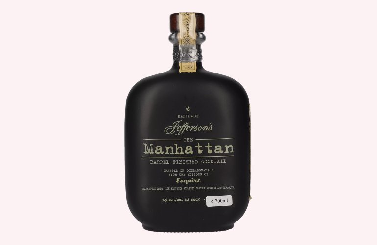 Jefferson's Crafted MANHATTEN Barrel Finished Cocktail 34% Vol. 0,7l