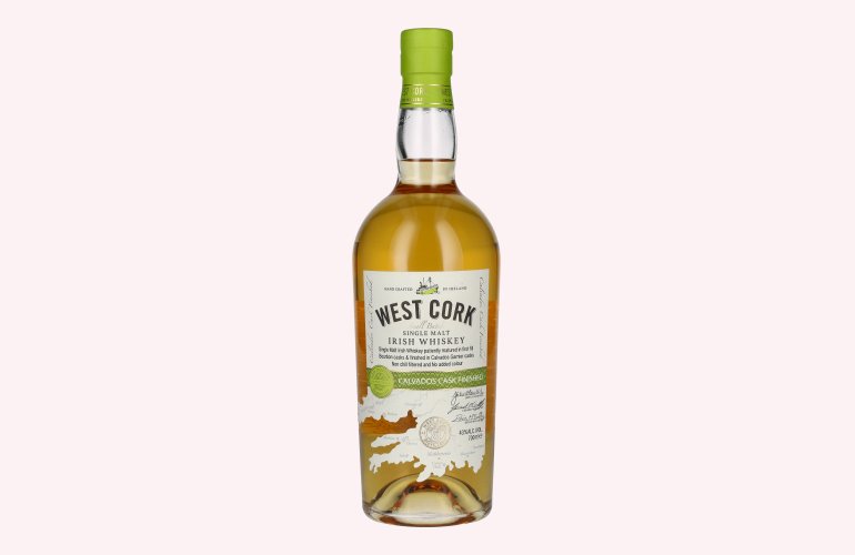 West Cork Single Malt Irish Whiskey CALVADOS CASK FINISHED 43% Vol. 0,7l