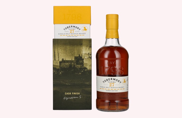 Tobermory 27 Years Old EXPRESSION 5 Single Malt Scotch Whisky 53,1% Vol. 0,7l in geschenkverpakking