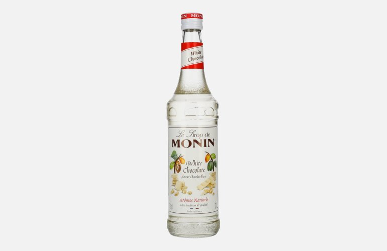 Le Sirop de Monin WEISSE SCHOKOLADE 0,7l