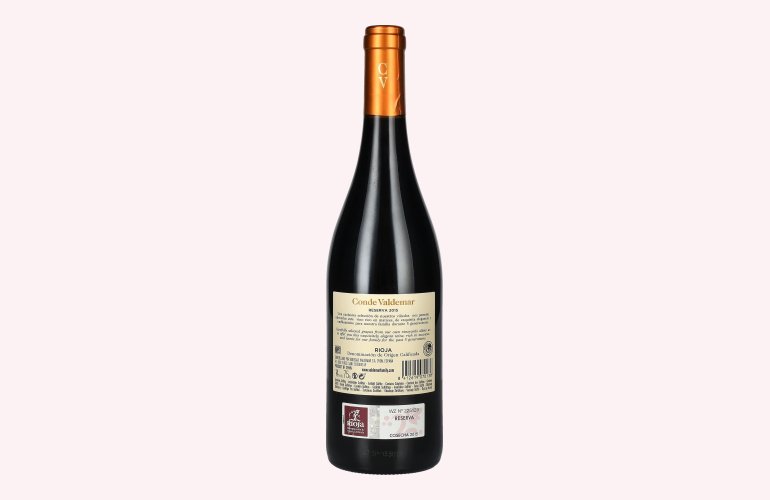 Conde Valdemar Reserva Rioja DOC 2015 14% Vol. 0,75l