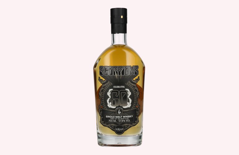 St. Kilian SCORPIONS 60 YEARS OF ROCK Single Malt Whisky 57,8% Vol. 0,7l