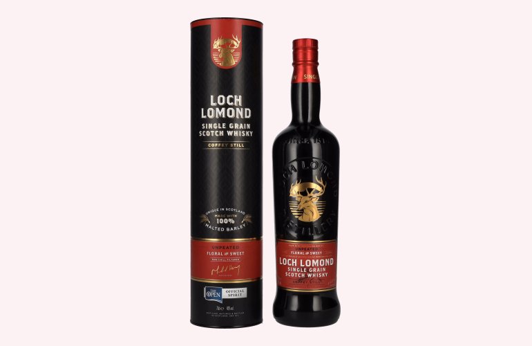 Loch Lomond SINGLE GRAIN Coffey Still Scotch Whisky 46% Vol. 0,7l in Geschenkbox