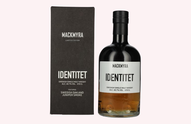 Mackmyra IDENTITET Swedish Single Malt Whisky 48,7% Vol. 0,7l in Geschenkbox