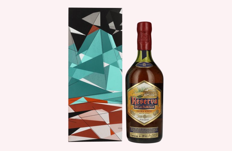 José Cuervo Reserva de la Familia EXTRA AÑEJO 100% de Agave Tequila 2023 38% Vol. 0,7l in Holzkiste