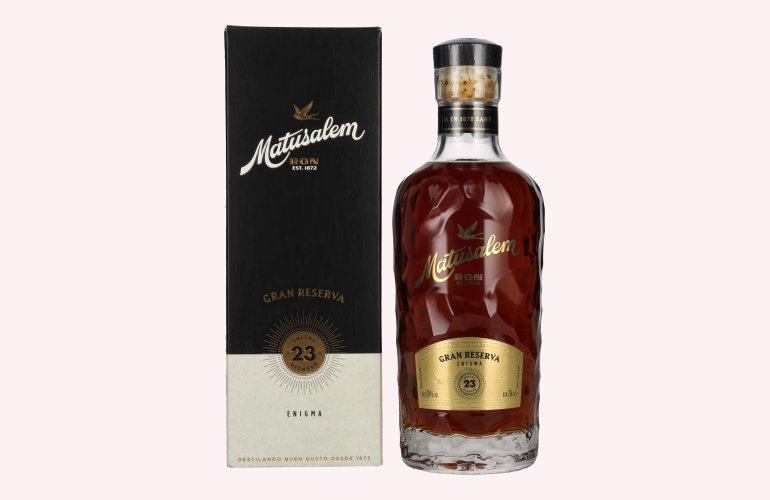 Ron Matusalem 23 Solera Gran Reserva ENIGMA Rum 40% Vol. 0,7l in Geschenkbox