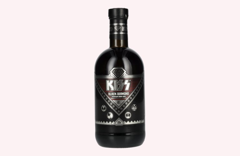Kiss Black Diamond Premium Dark Rum 40% Vol. 0,5l