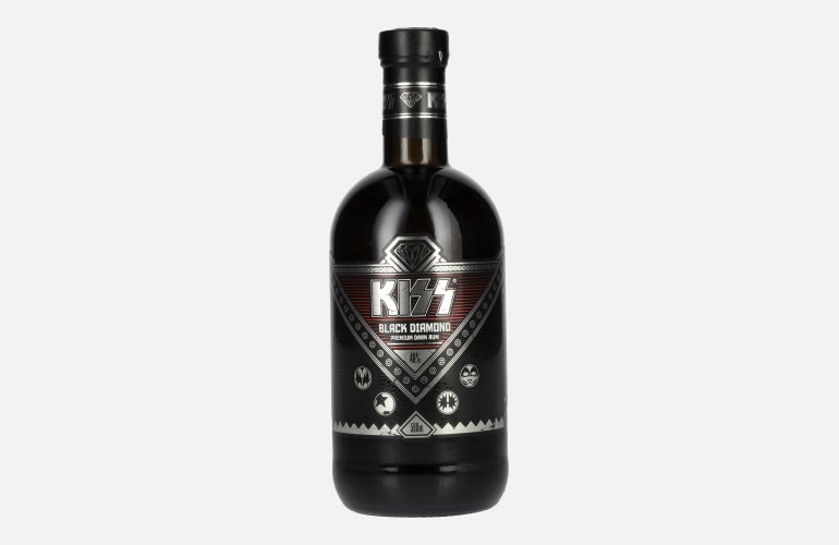 Kiss Black Diamond Premium Dark Rum 40% Vol. 0,5l
