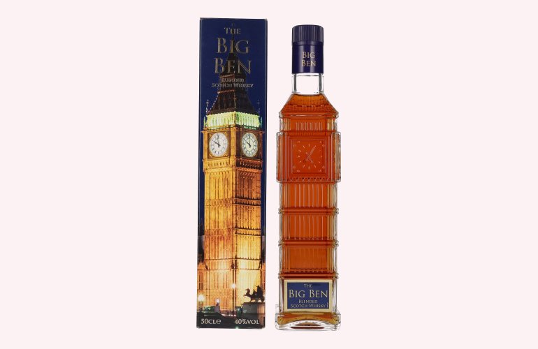 Big Ben Blended Scotch Whisky 40% Vol. 0,5l in Geschenkbox