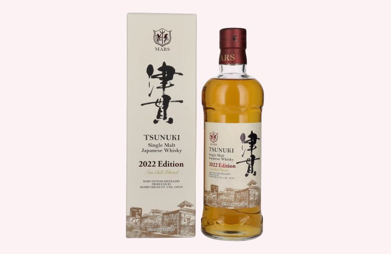 Mars TSUNUKI Single Malt Japanese Whisky Edition 2022 50% Vol. 0,7l in Geschenkbox