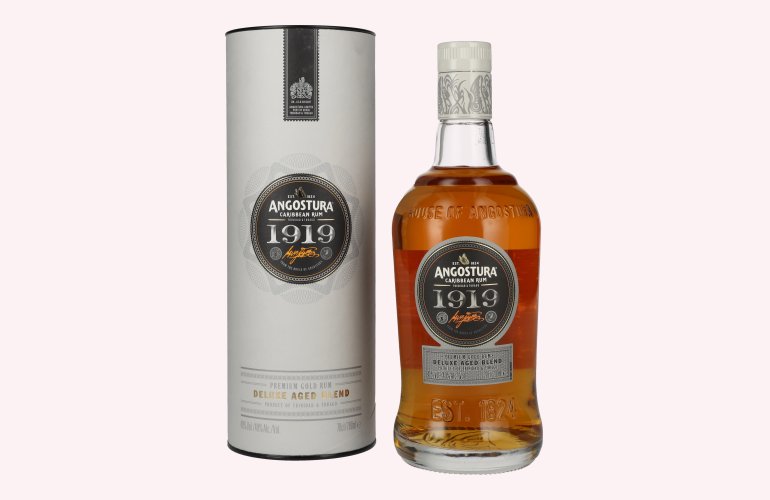 Angostura 1919 Premium Gold Rum Deluxe Aged Blend 40% Vol. 0,7l en boîte cadeau