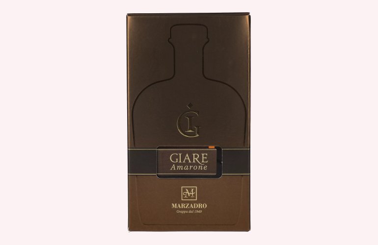 Marzadro GIARE Amarone Grappa 41% Vol. 0,7l in Giftbox