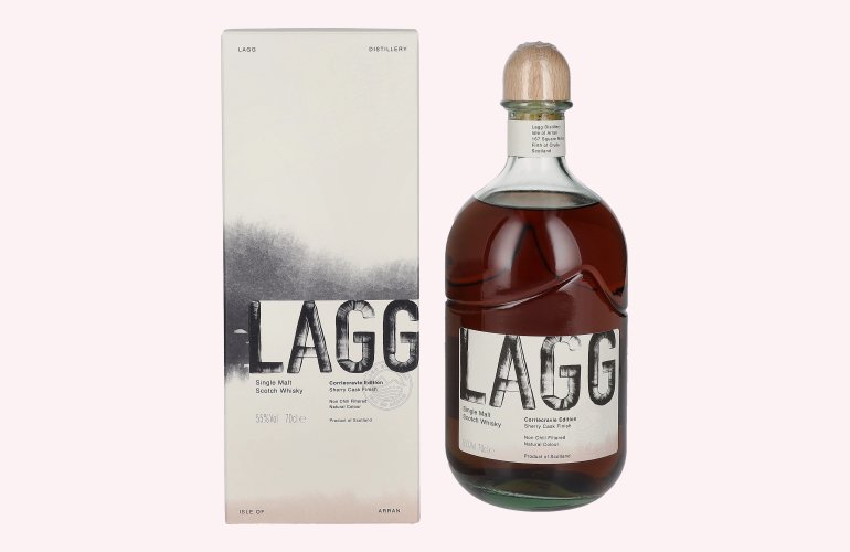 LAGG Single Malt Scotch Whisky Corriecravie Edition 55% Vol. 0,7l in Geschenkbox