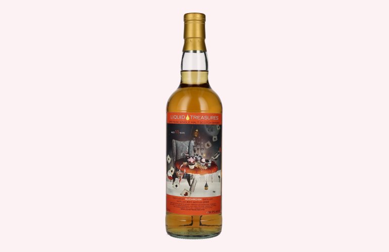 Liquid Treasures AUCHROISK 11 Years Old Wonderland Speyside Single Malt 2011 52,8% Vol. 0,7l