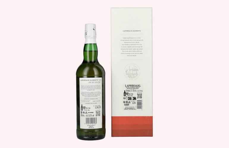Laphroaig Elements L3.0 Islay Single Malt Cask Strength 55,3% Vol. 0,7l in geschenkverpakking
