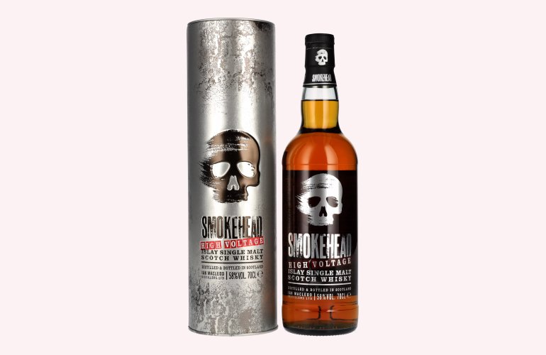 Smokehead HIGH VOLTAGE Islay Single Malt Scotch Whisky 58% Vol. 0,7l in Tinbox