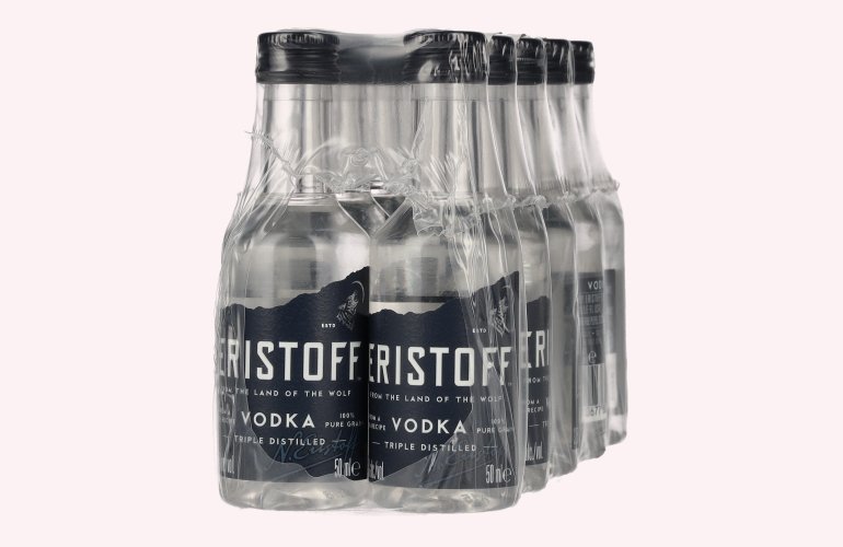 Eristoff Premium Vodka 37,5% Vol. 10x0,05l PET
