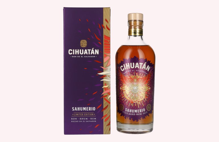 Cihuatán SAHUMERIO Rum Limited Edition 45,2% Vol. 0,7l in Giftbox