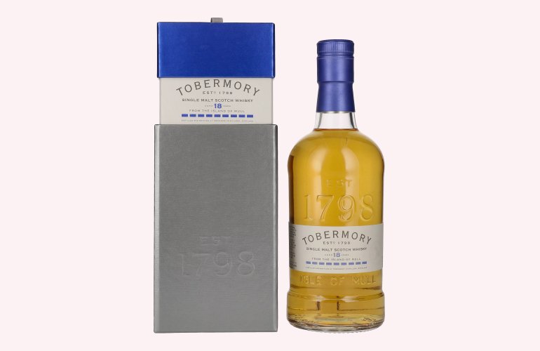 Tobermory 18 Years Old BOURBON FINISH 46,3% Vol. 0,7l in Giftbox