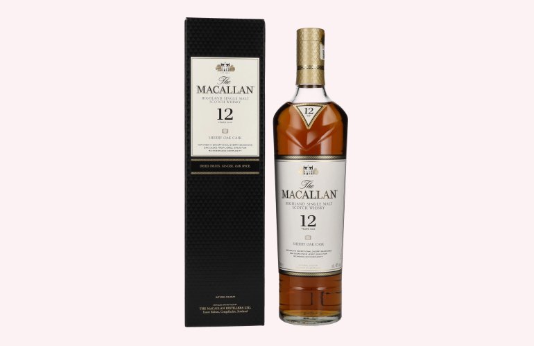 The Macallan 12 Years Old SHERRY OAK CASK 40% Vol. 0,7l in Geschenkbox