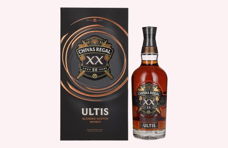 Chivas Regal ULTIS XX 20 Years Old Blended Scotch Whisky 40% Vol. 0,7l in Giftbox