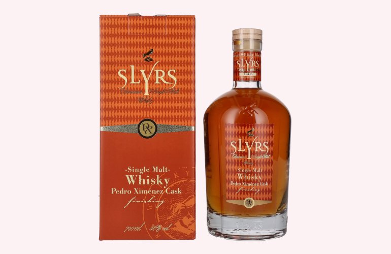 Slyrs Single Malt Whisky Pedro Ximénez Cask Finish 46% Vol. 0,7l in Giftbox