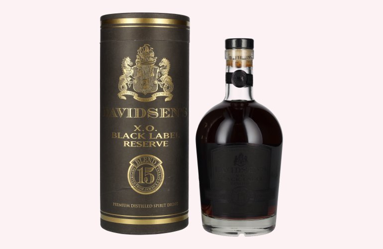 Davidsen's 15 X.O. Black Label Reserve 40% Vol. 0,7l in Giftbox