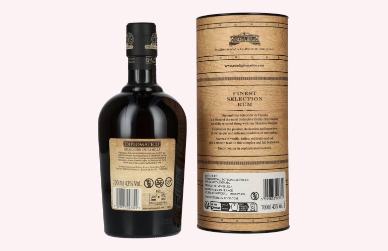 Diplomático SELECCIÓN DE FAMILIA Rum 43% Vol. 0,7l en boîte cadeau