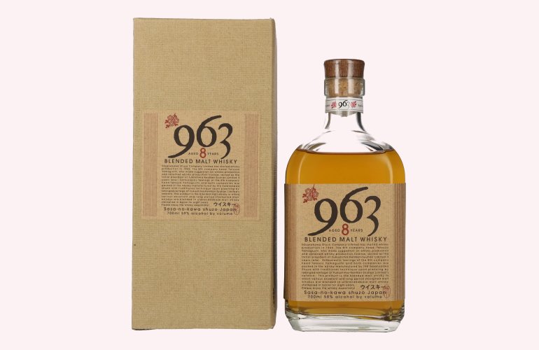 Yamazakura 963 8 Year Old Blended Malt Whisky 59% Vol. 0,7l in Geschenkbox