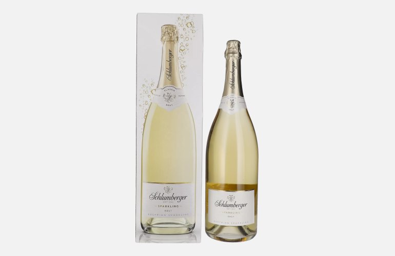 Schlumberger Sparkling Jahrgangssekt Brut 2021 12% Vol. 3l in Giftbox