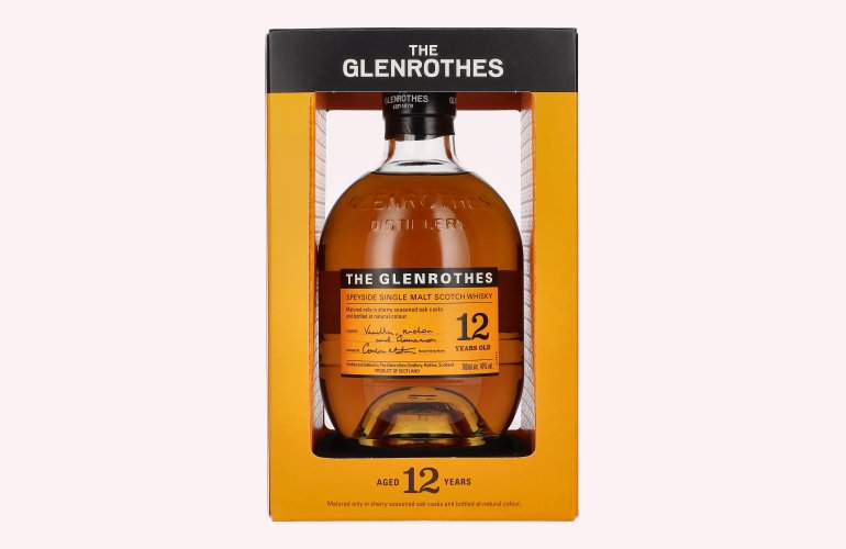 The Glenrothes 12 Years Old Speyside Single Malt 40% Vol. 0,7l in Geschenkbox