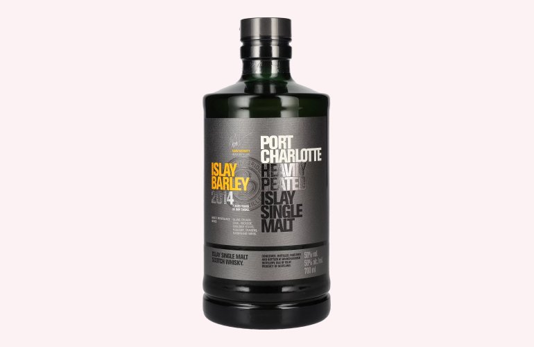 Port Charlotte ISLAY BARLEY Heavily Peated Islay Single Malt 2014 50% Vol. 0,7l