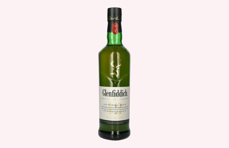 Glenfiddich OUR ORIGINAL TWELVE 12 Years Old Single Malt Scotch Whisky 40% Vol. 0,7l