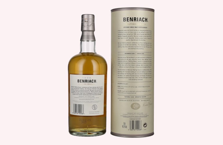 Benriach MALTING SEASON Speyside Single Malt 48,7% Vol. 0,7l in Giftbox